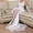 Продам красивое свадебное платье с разрезом от бедра #37849