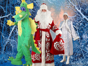 Сказочное поздравление от Деда мороза, Снегурочки и Дракоши! - Изображение #1, Объявление #467470